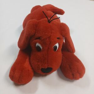 Scholastic 20” CLIFFORD BIG RED DOG Stuffed Plush Animal Floppy Lying Puppy Toy